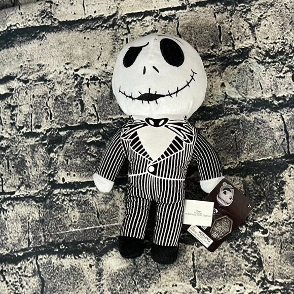 Nightmare Before Christmas Jack Skellington 30th Anniversary 12" Stuffed Plush - Picture 1 of 11
